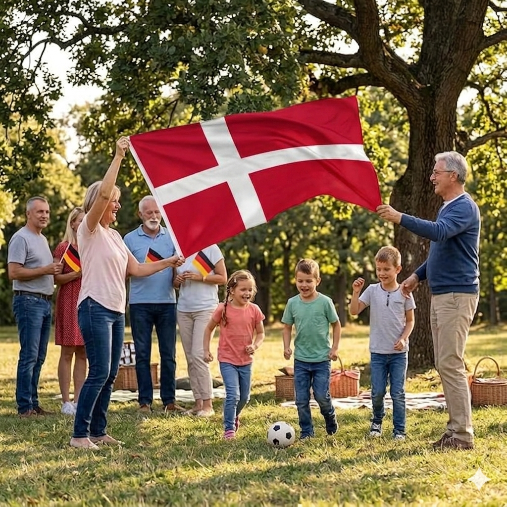 Denmark Flag 5ft x 3ft – Danish Polyester Nordic Cross Flag with Metal Eyelets - Labreeze Ltd