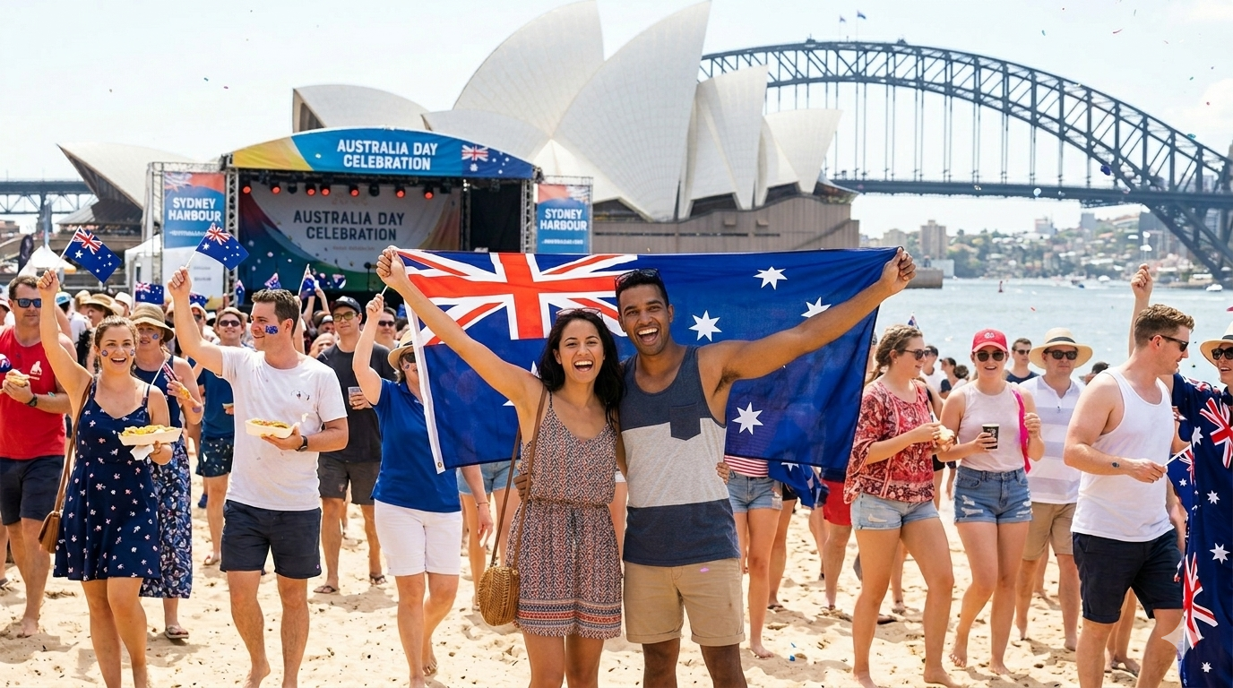 Australia Flag 5ft x 3ft – Australian Polyester National Flag with Metal Eyelets - Labreeze Ltd