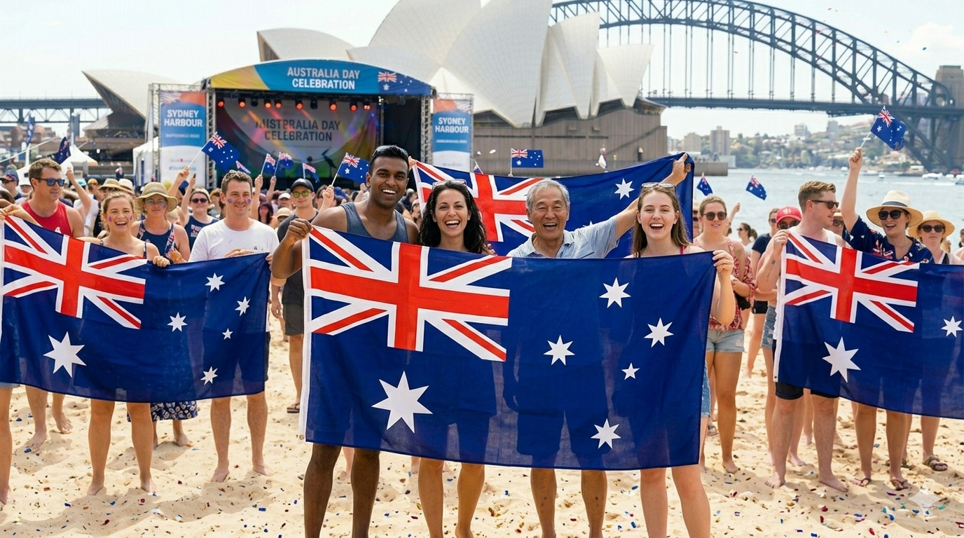 Australia Flag 5ft x 3ft – Australian Polyester National Flag with Metal Eyelets - Labreeze Ltd