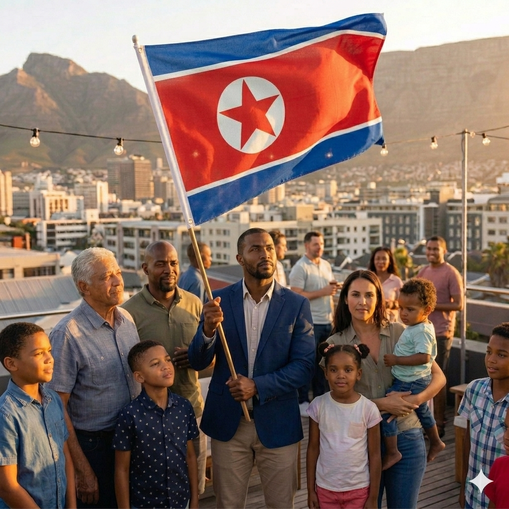 labreeze North Korea Flag 5ft x 3ft – DPRK Polyester National Flag with Metal Eyelets - Labreeze Ltd