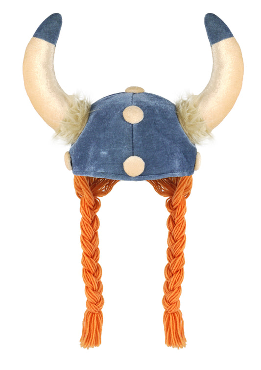 Viking Helmet Hat with Braids - Labreeze