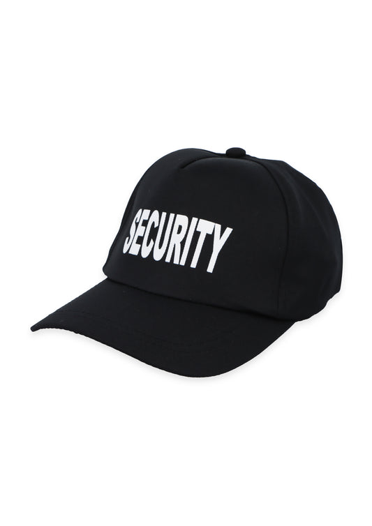 Black SECURITY Baseball Cap - Labreeze