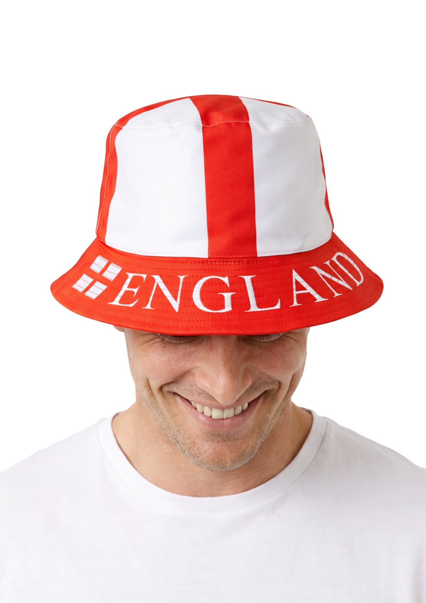 England St George's Cross bucket hat for adults