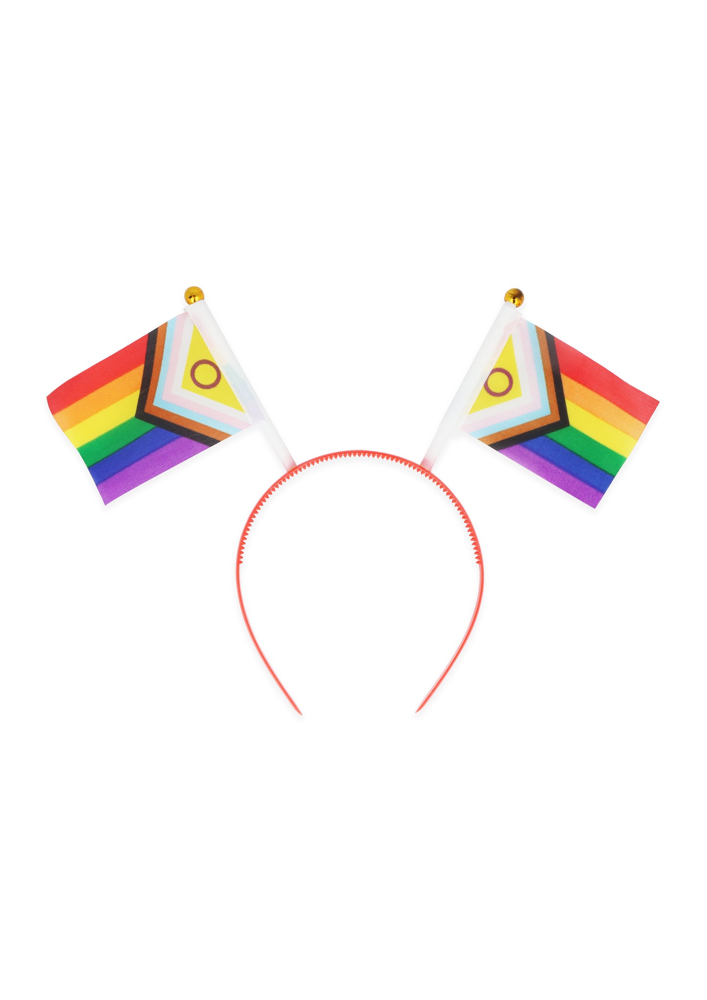 Intersex Progress Pride flag headband
