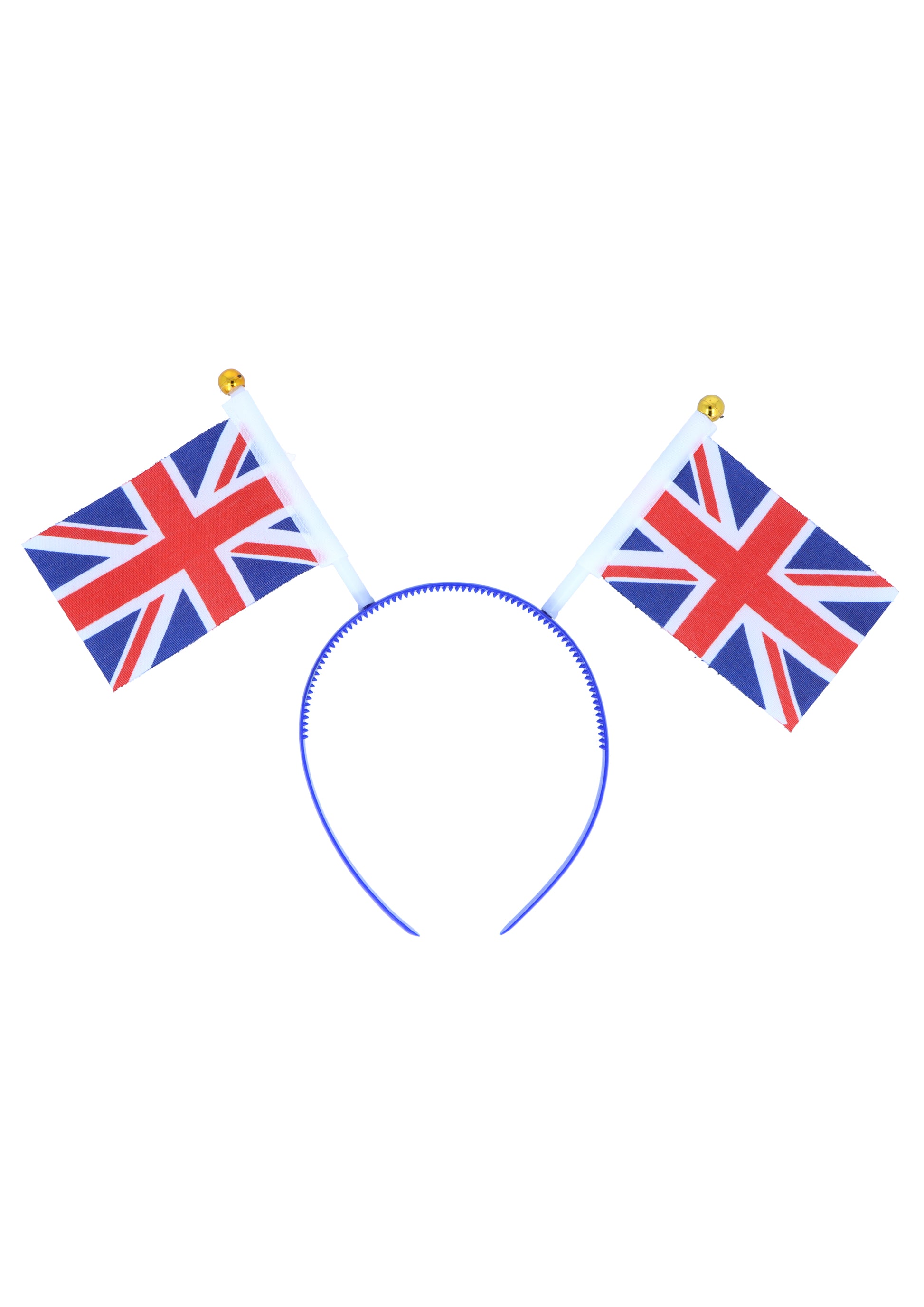Union Jack flag headband