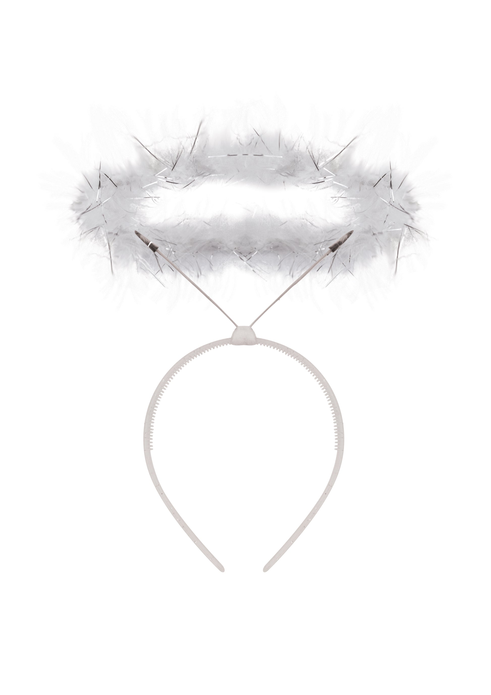 White angel halo headband