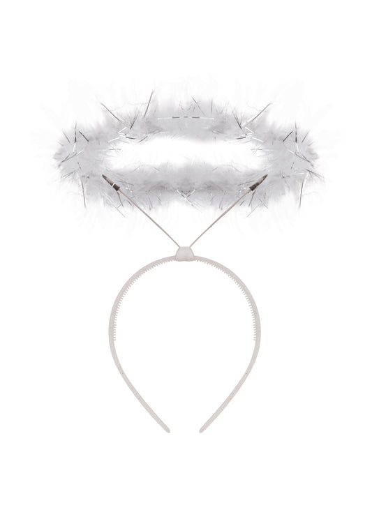 White angel halo headband