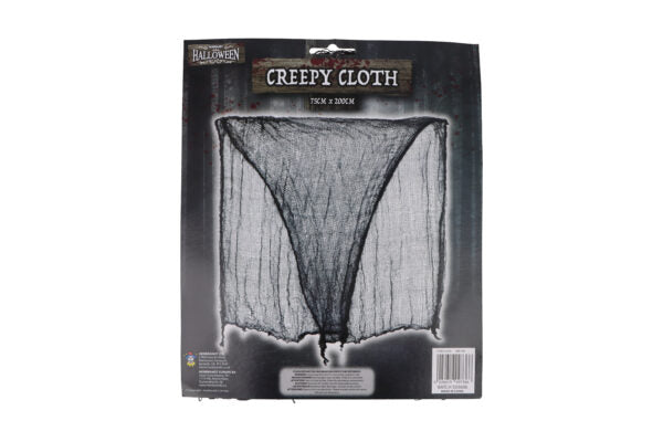 Creepy Cloth Halloween Decoration 75x200cm – Spooky Party & Haunted House Accessory