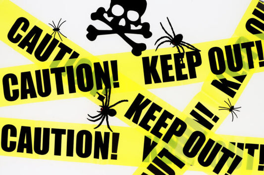 Warning Tape – Halloween Decoration Prop (6.1m x 7cm)