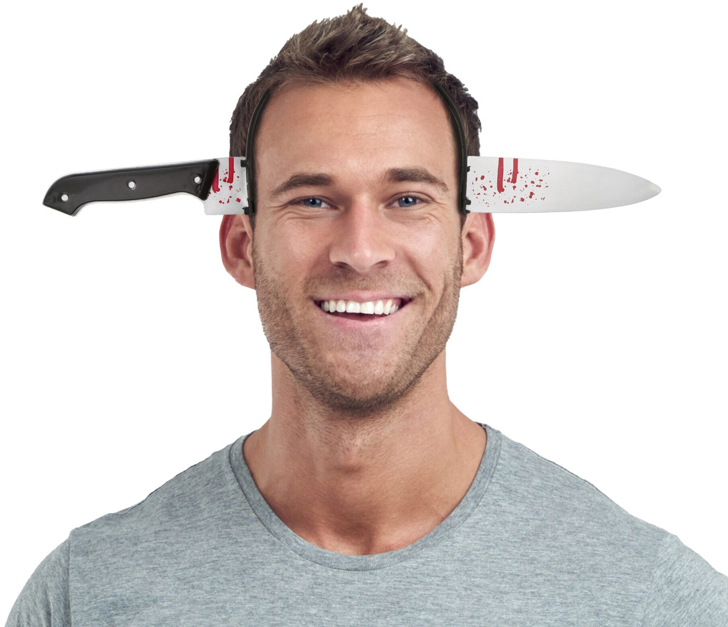 Bloody Knife Headband – Scary Halloween Costume Accessory