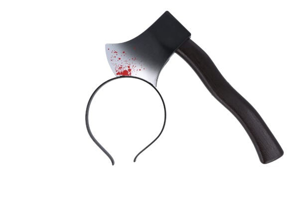 Headband with Axe – Scary Halloween Costume Accessory (12cm x 30cm)