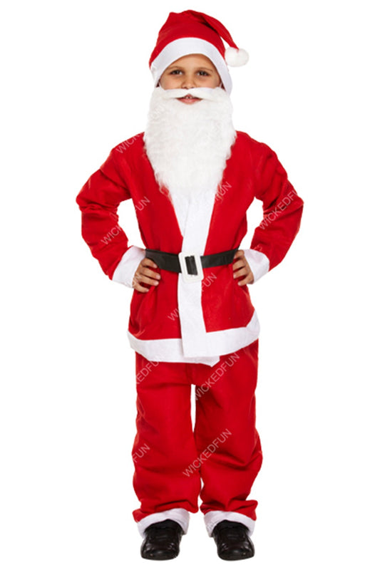 Baby Boy's Child Promotional Santa Suit - Adorable Festive Costume