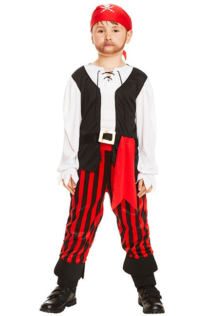 Pirate Boy Costume - Set Sail for Swashbuckling Adventures with Our Imaginative Dress-up Ensemble