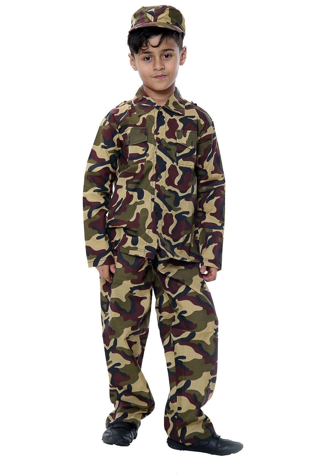 Mission Ready: Camouflage Army Children's Costume for Tactical Adventures - Labreeze Ltd