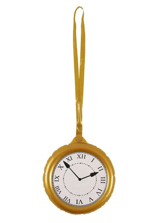 Inflatable Jumbo Clock With Necklace - Timeless Fun for Your Event!