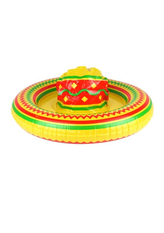 "Inflatable Mexican Sombrero 53cm - Fiesta Fun on the Go!