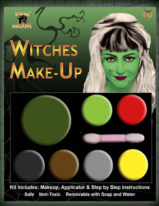 Witch's Spellbinding Multi-Palette Makeup Kit - Create Bewitching Looks with Versatile Shades for All-Day Glamour