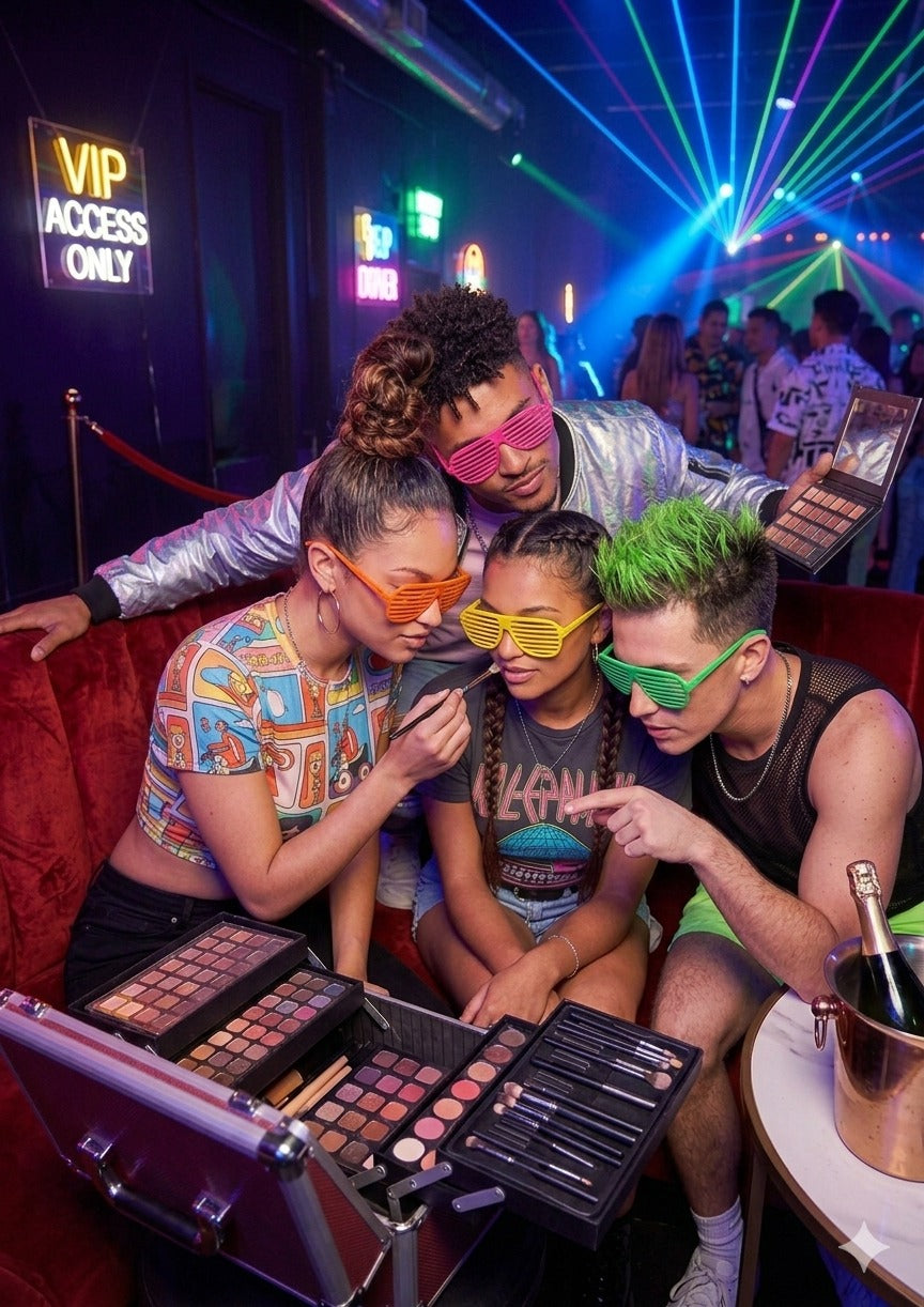 Shutter Neon Glasses for Adults – Assorted Colours Novelty Party & Festival Accessories