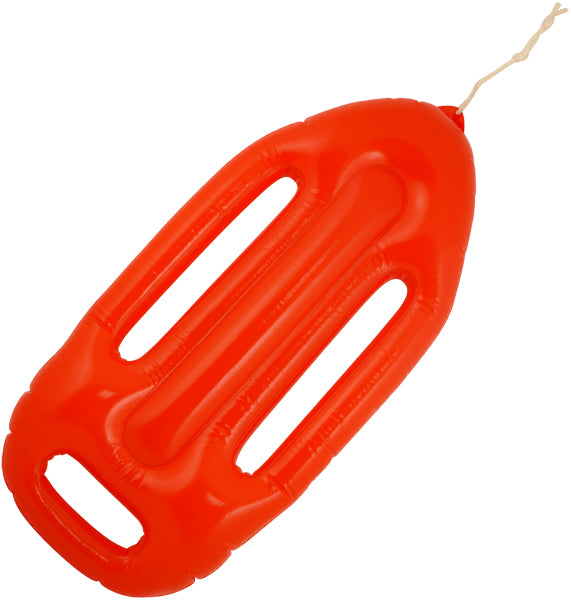 Inflatable red life saver float 64cm