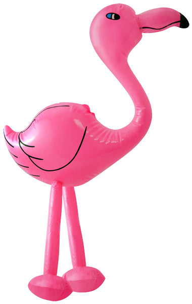 Inflatable pink flamingo 64cm