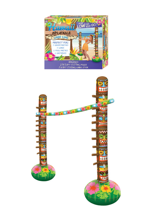 Inflatable limbo game 3 piece set