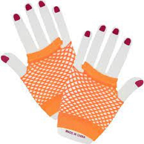 Fingerless Short Fishnet Gloves - Edgy Elegance for a Statement Look