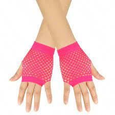 Fingerless Short Fishnet Gloves - Edgy Elegance for a Statement Look