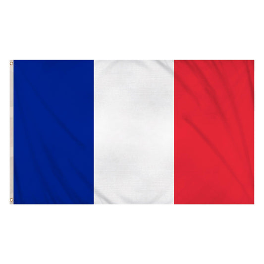 France Flag 5x3ft
