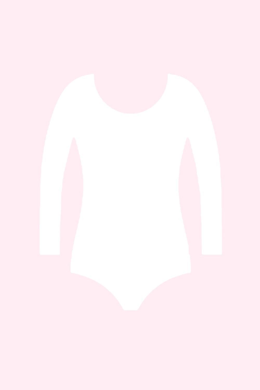 Girls Cotton Full Sleeve Leotard Ballet Dance Gym Bodysuit UK 3-13 Years - Labreeze