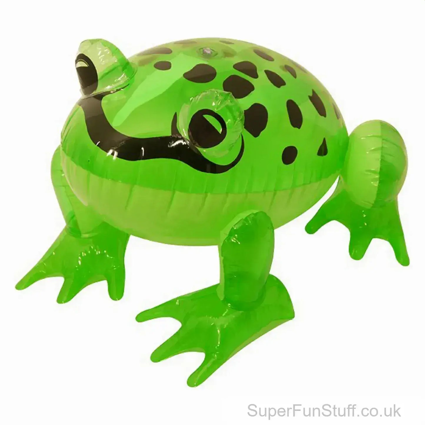 labreeze Inflatable Frog Toy – Green 39cm Novelty Party Decoration - Labreeze Ltd