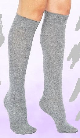 Girls Cotton Rich Knee High School Socks - Comfort Fit for Uniform, Party Wear, & Back to School