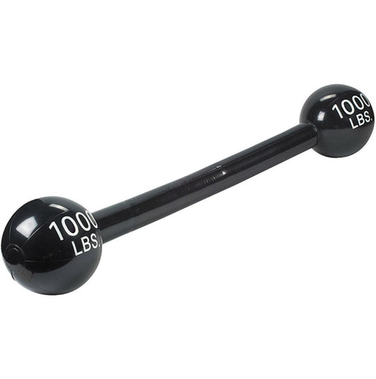 120Cm Inflatable Dumbbell Barbell Weight Lifting Strongman Fancy Dress Accessory - Labreeze