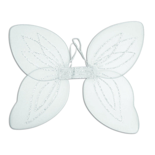 Adults Angel Wings, Womens, Pink and white One Size - Labreeze