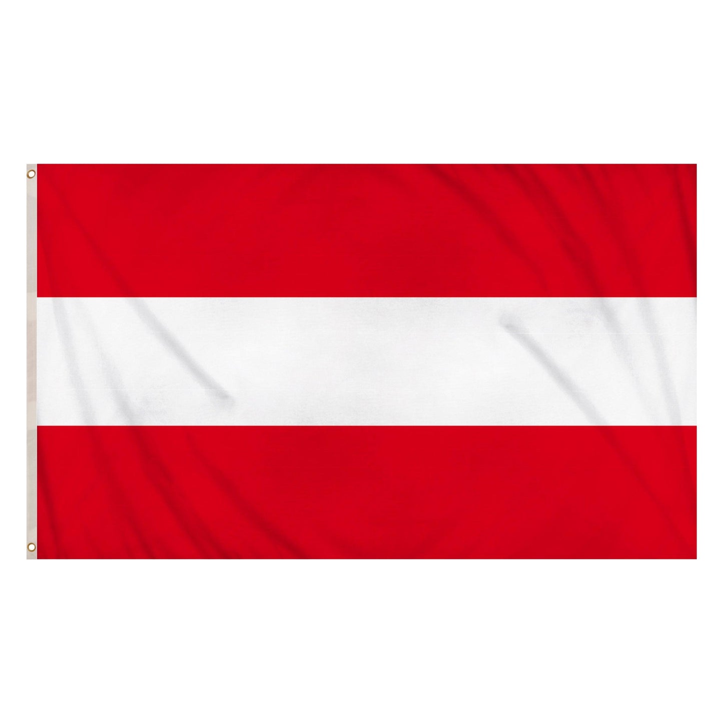 Austria Flag Double Stitched Seam Metal Eyelets Polyester World Cup Support National Flag - Labreeze