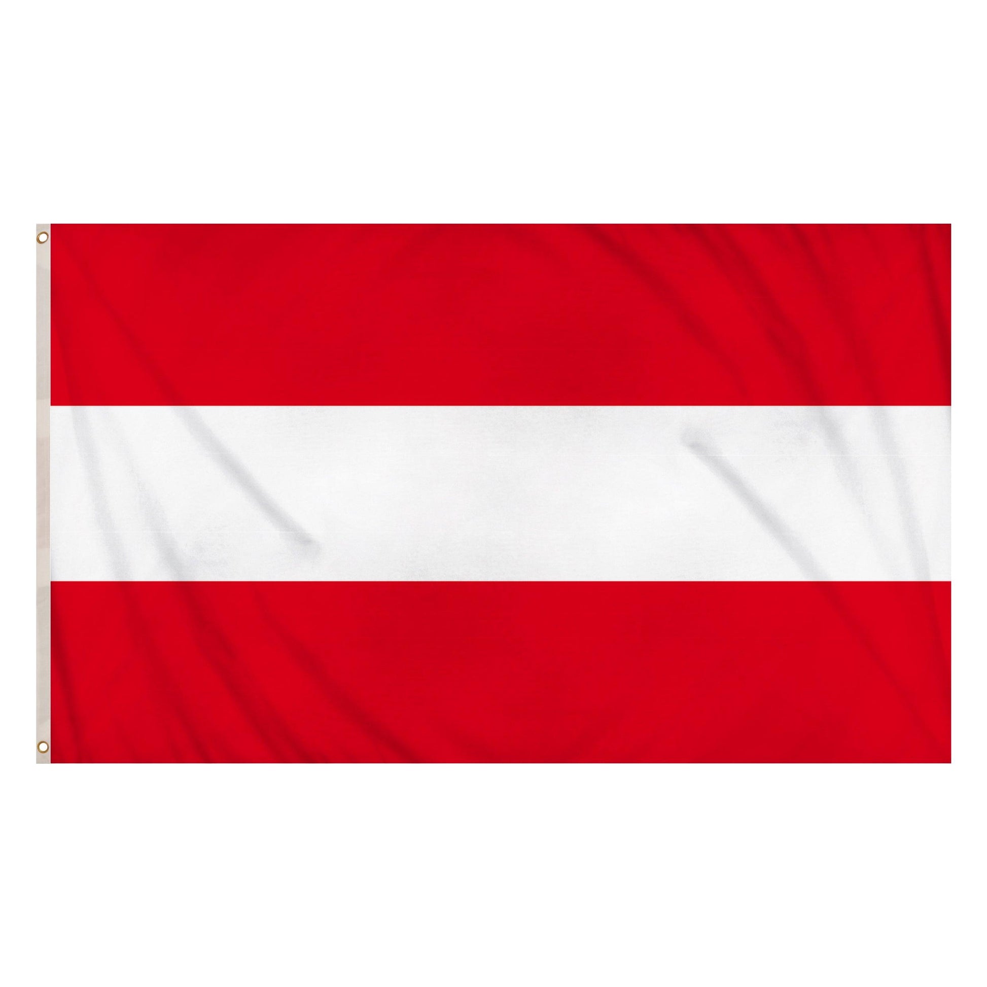 Austria Flag Double Stitched Seam Metal Eyelets Polyester World Cup Support National Flag - Labreeze