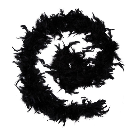 Feather Boa Black
