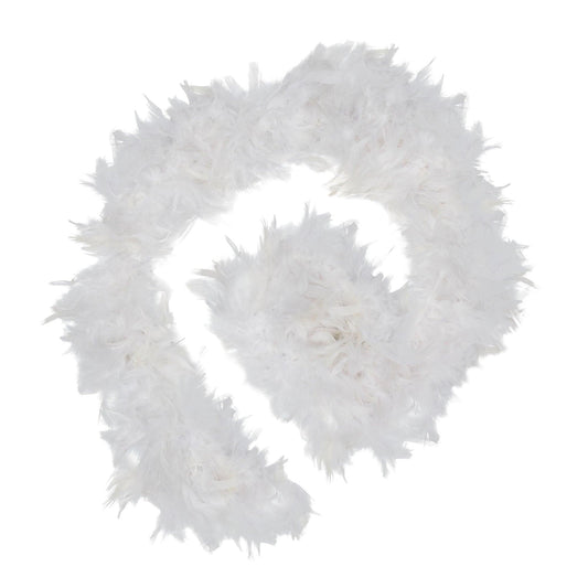 Feather Boa White