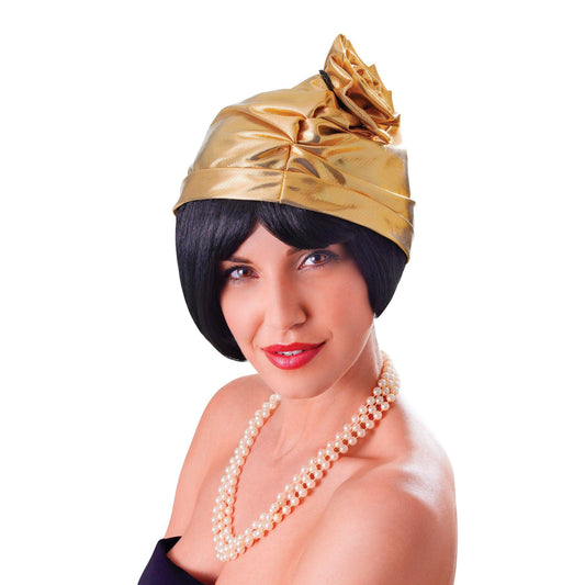 Gold Cloche 20s Hat - Labreeze