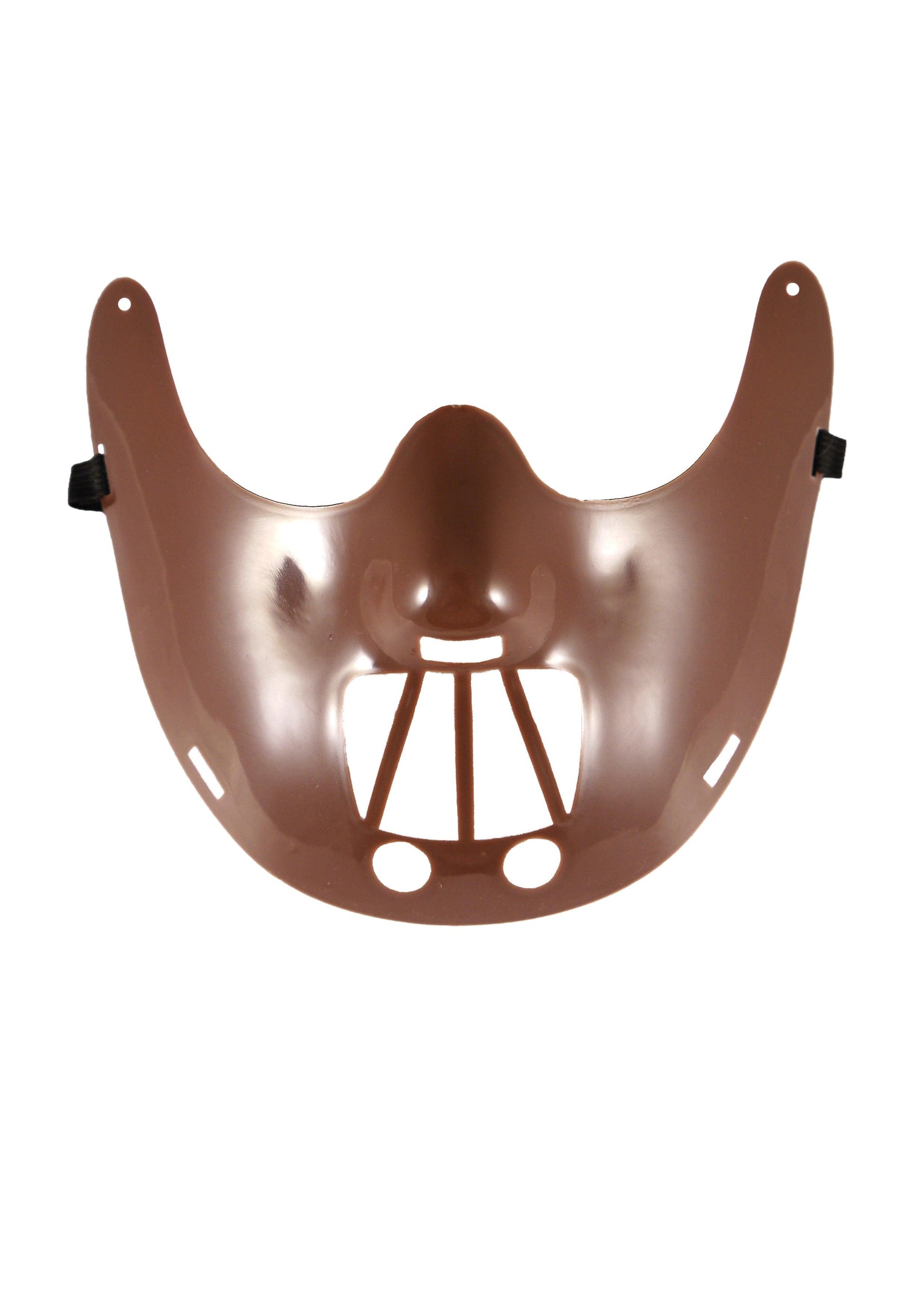Hannibal Lecter Mask with Halloween Black Cape Spooky Scary Party Fancy Dress - Labreeze