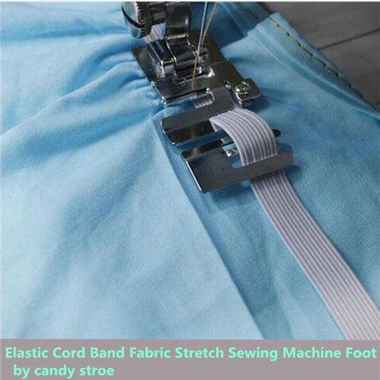 Hot Elastic Cord Band Fabric Stretch Domestic Sewing Machine Part Accessories Foot Presser#9907-6 7YJ26-2 - Labreeze