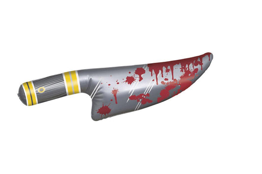 Inflatable Blow Up Bloody Knife Halloween Horror Chop Party Accessory - Labreeze