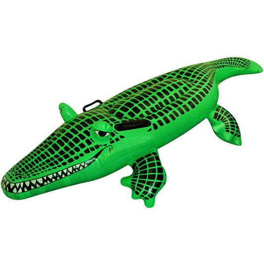 Inflatable Large Blow Up Crocodile Play Floats Beach Toy Fancy Dress - Labreeze