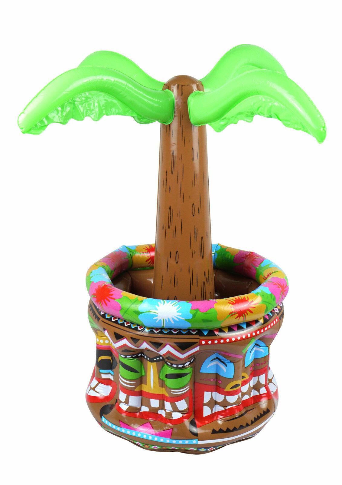 Inflatable Palm Tree Drink Cooler Hawaiian Luau Beach Pool Party Decorations - Labreeze