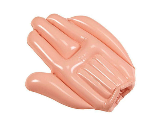 Inflatable Pink Big Hand Blow Up Funny Novelty Hula Beach Party Toy - Labreeze