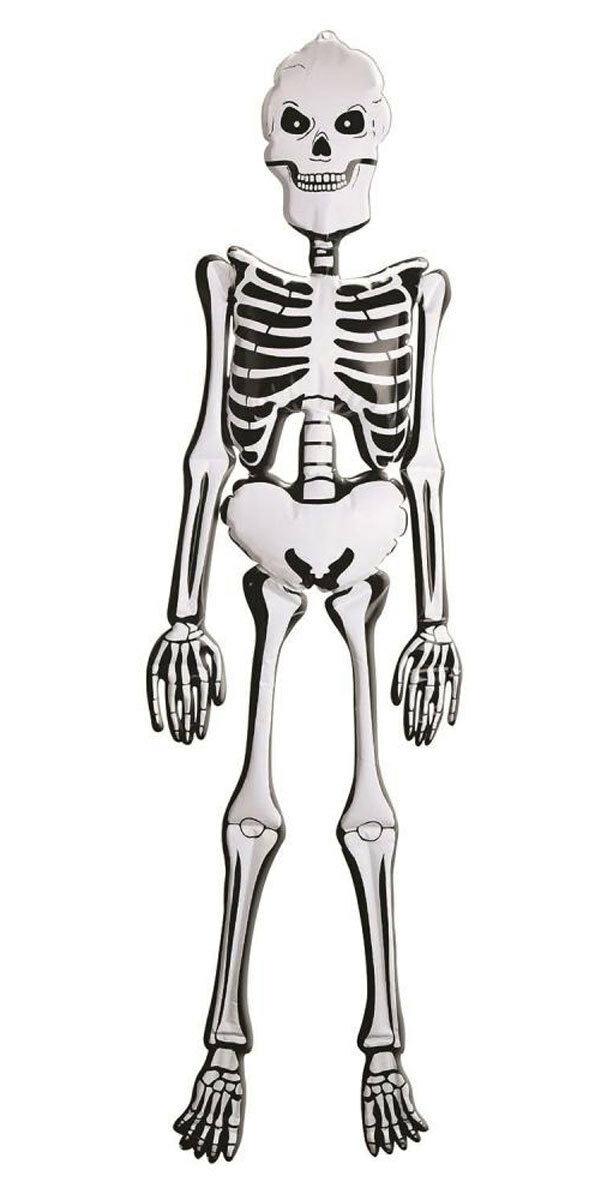 Inflatable White Skeleton Scary Ghost Horror Party Hanging Decoration - Labreeze
