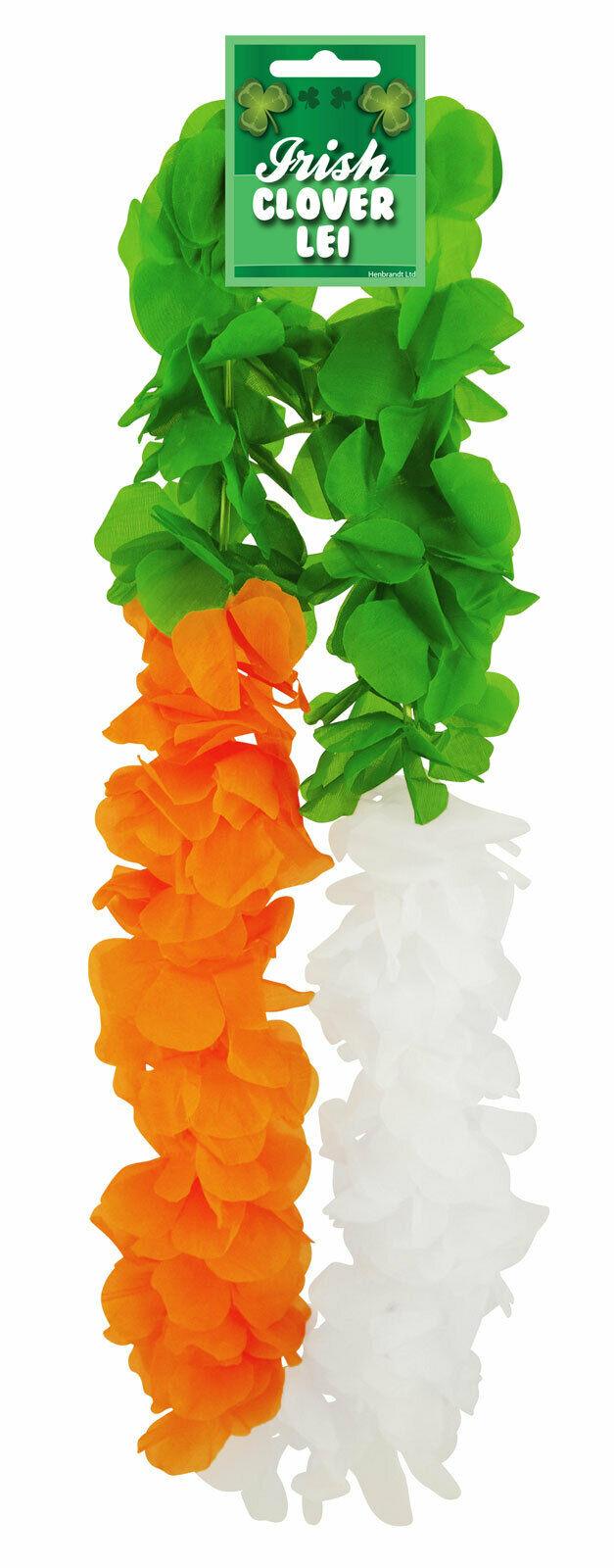Irish Lei Hula Ireland Flower Garland St. Patrick's Day Fancy Dress Necklace