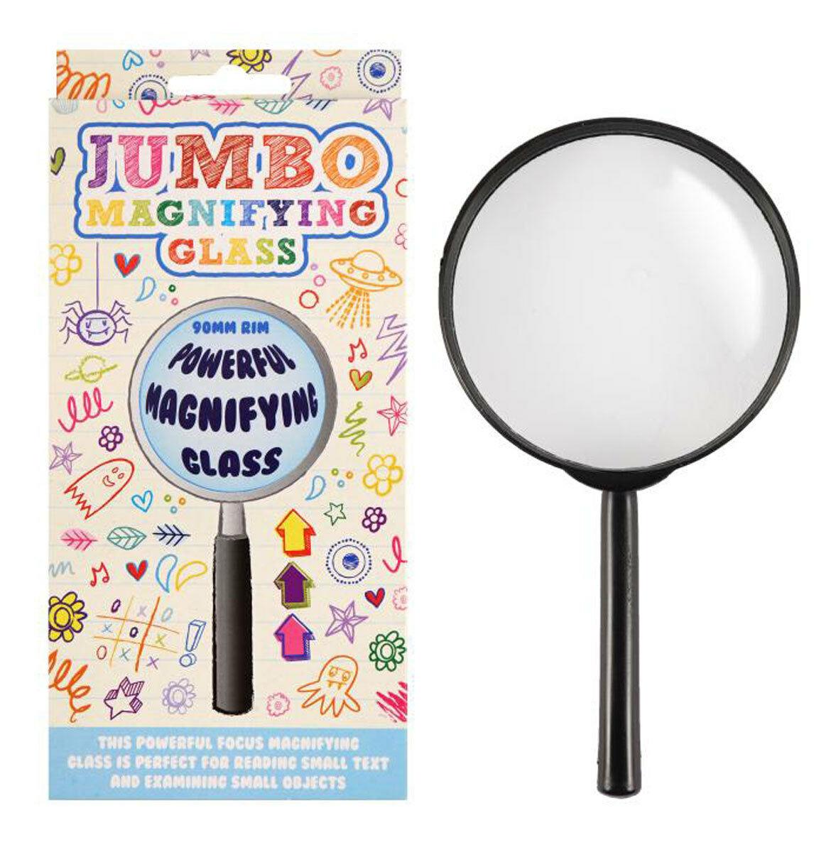 Magnifying Small Object Jumbo Powerful Magnifying Glass for Small Text Objects - Fancy Dress P ...