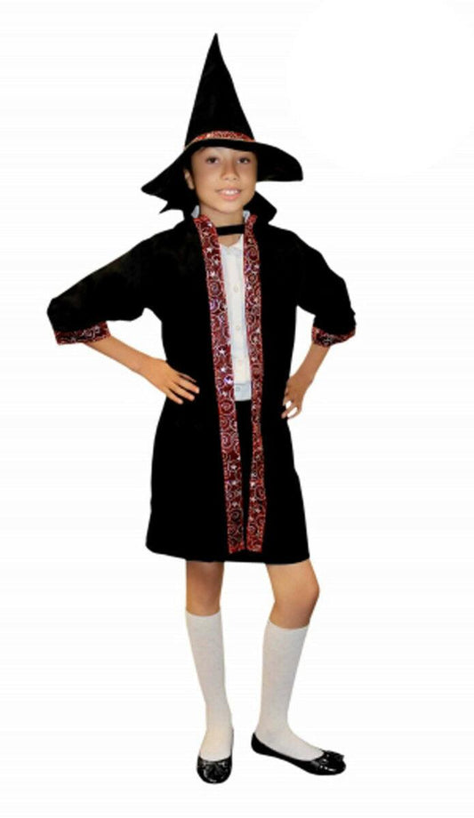 Kids Children Wizard Costume Harry Potter Book Day Fancy Dress Party Outfit - Labreeze