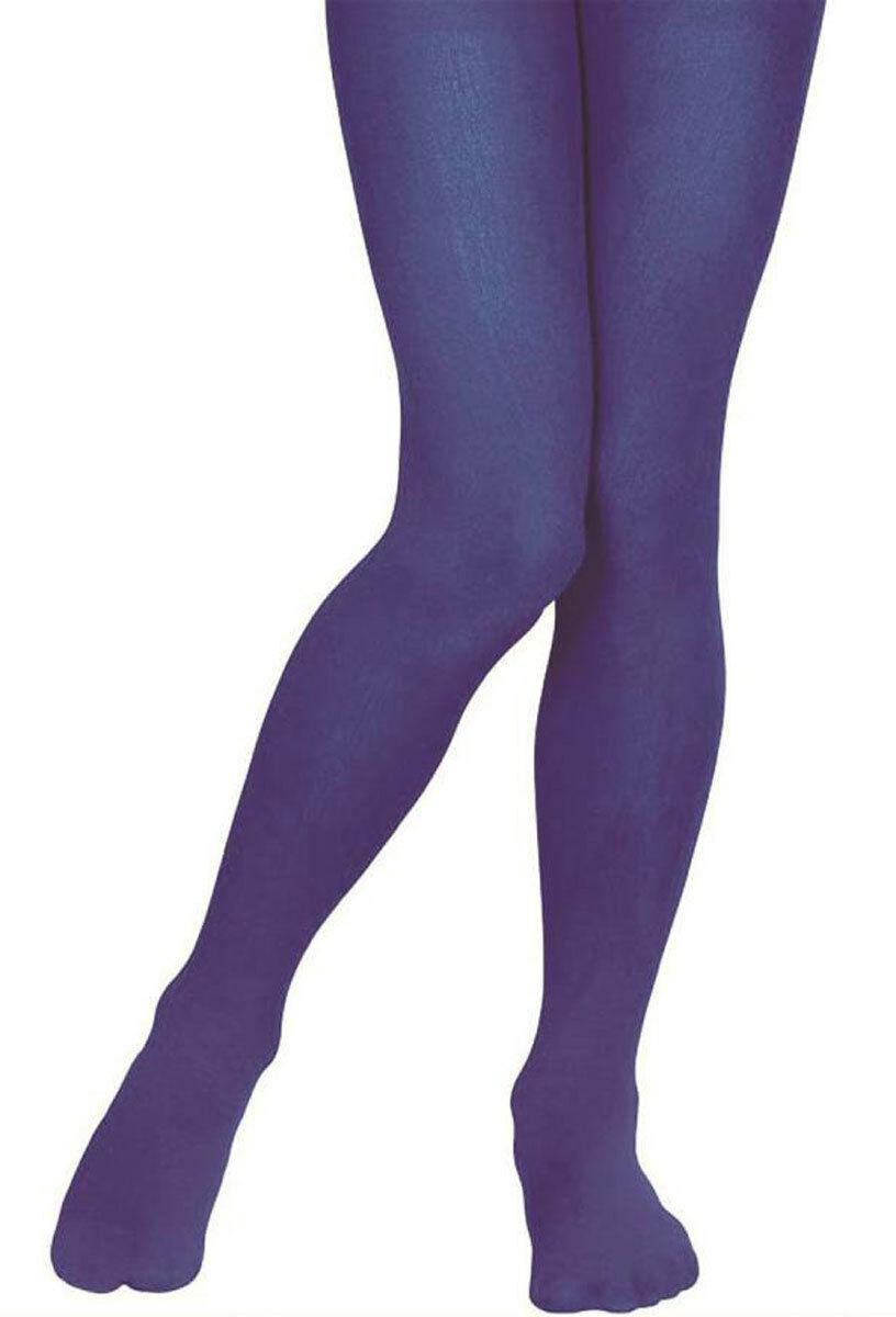 Kids Girls Opaque Neon Colour Plain Tights Stretchy Dance Wear Pantyhose - Labreeze