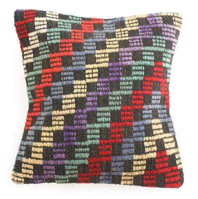 Kilim hand embroided cushion cover 40 X 40 cm - Labreeze